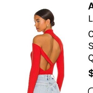 LNA revolve size small red. Back out. Awesome top . Worn 2x